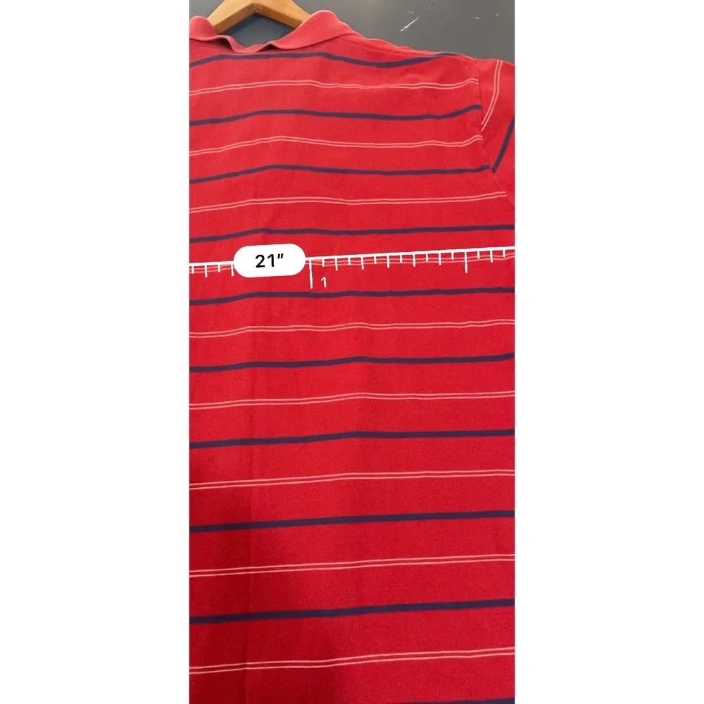 Polo Ralph Lauren Striped Polo Shirt Classic Fit Casual Top Mens Large‎